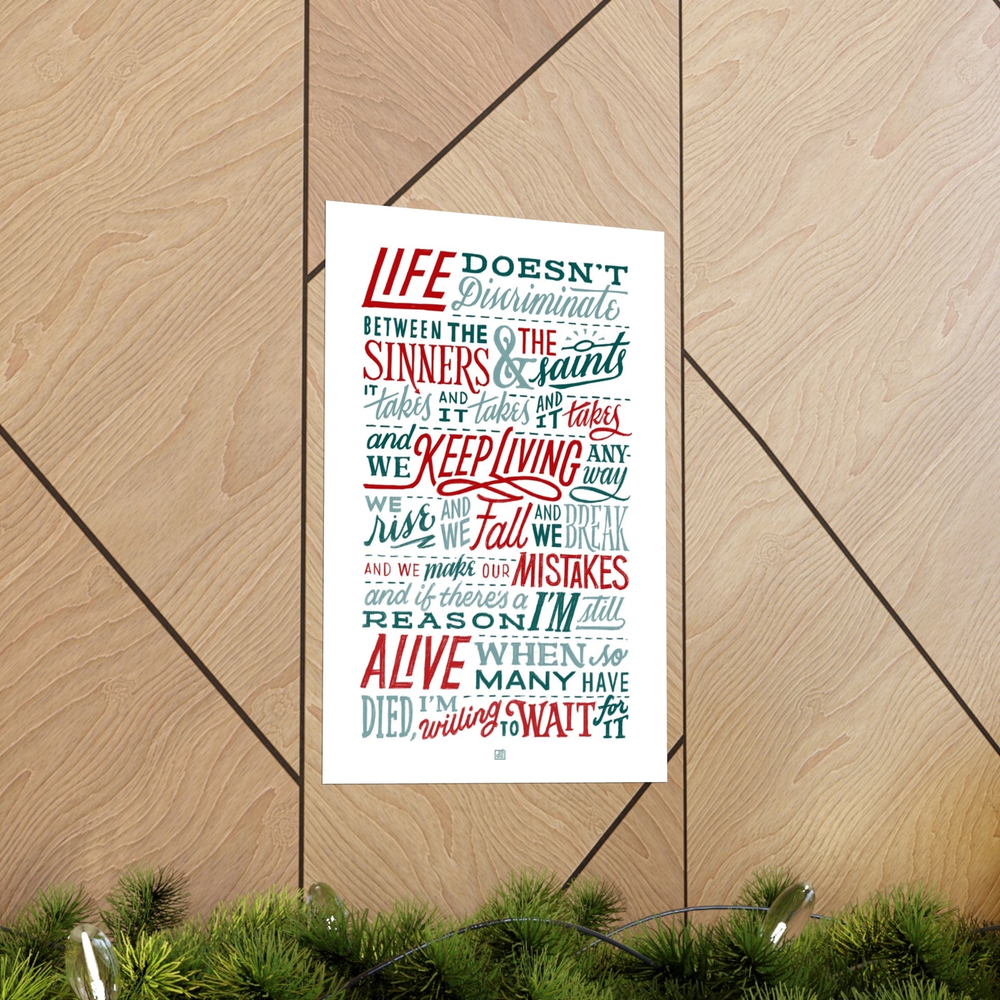 Wait For It #Dan4Ham Print