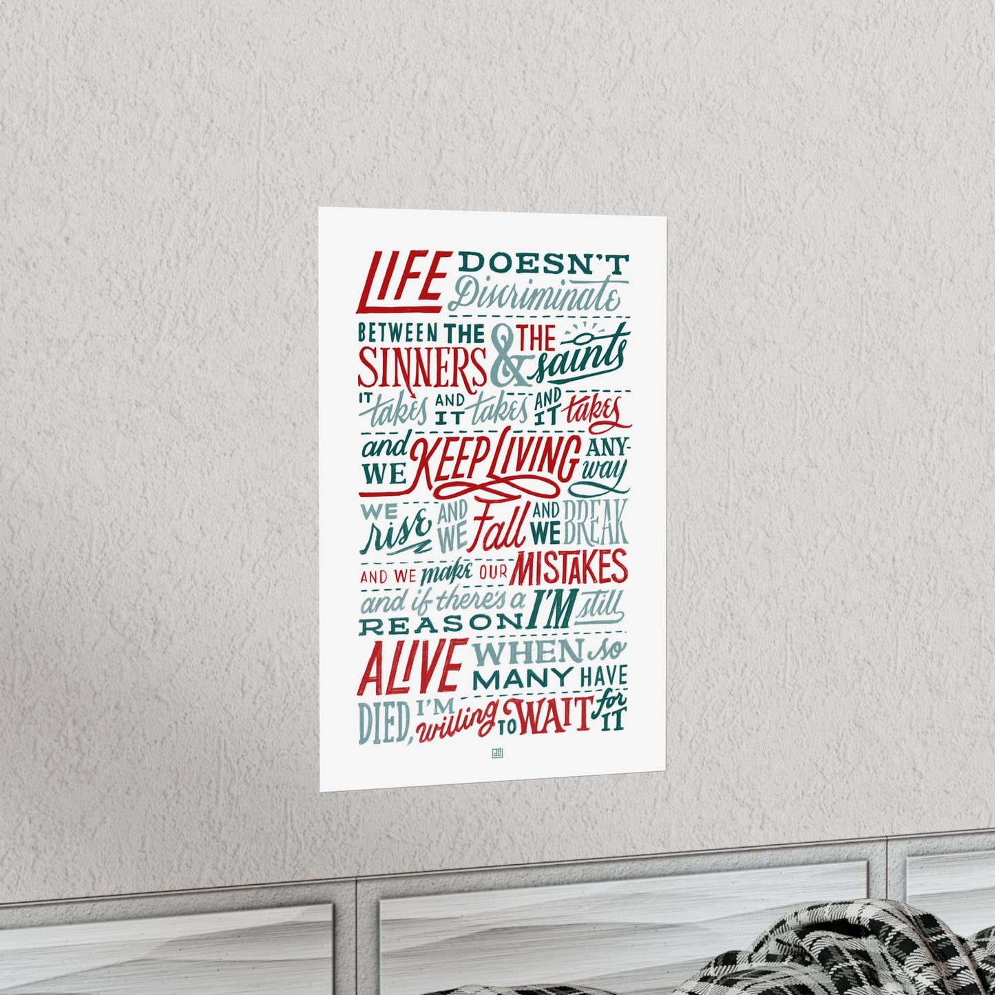 Wait For It #Dan4Ham Print