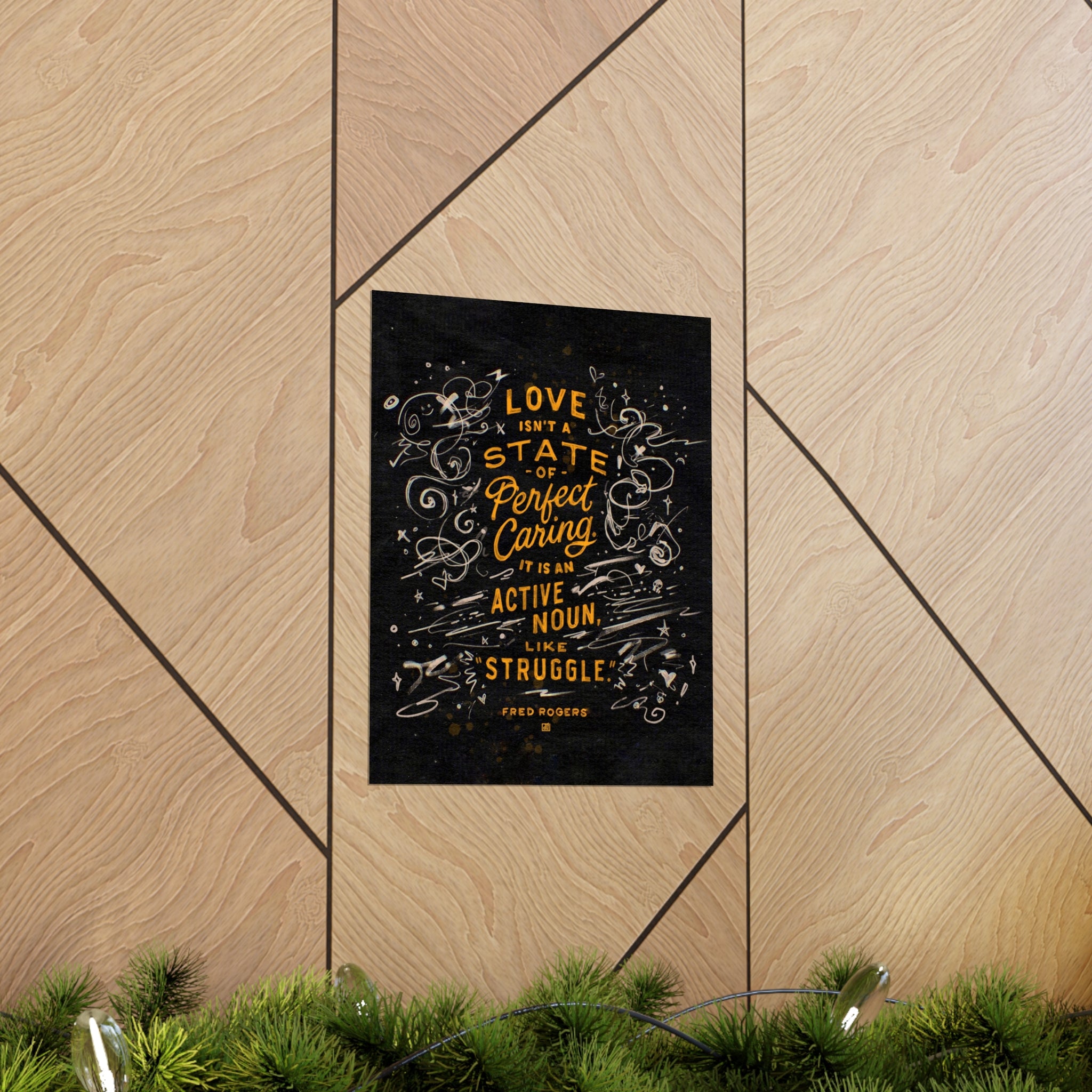 Love Is An Active Noun Print