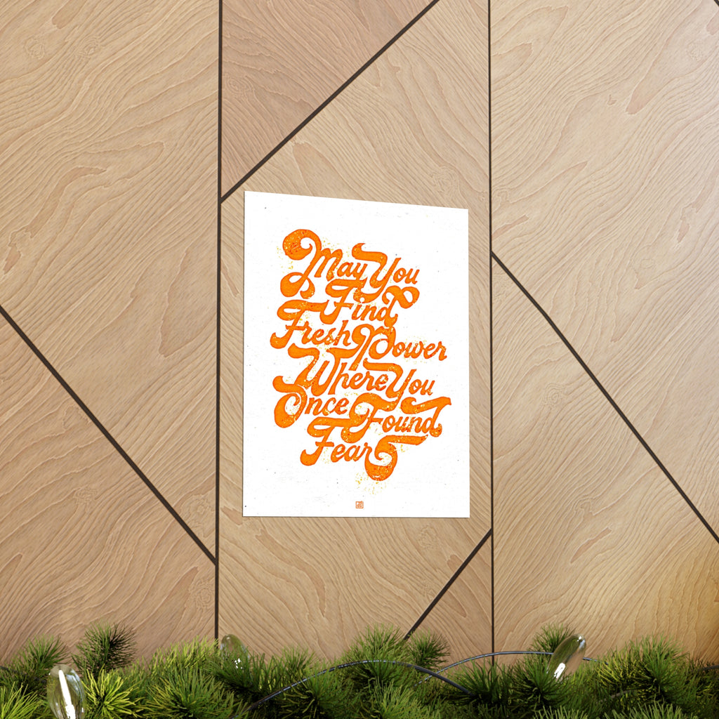 Fresh Power 100 Blessings Print