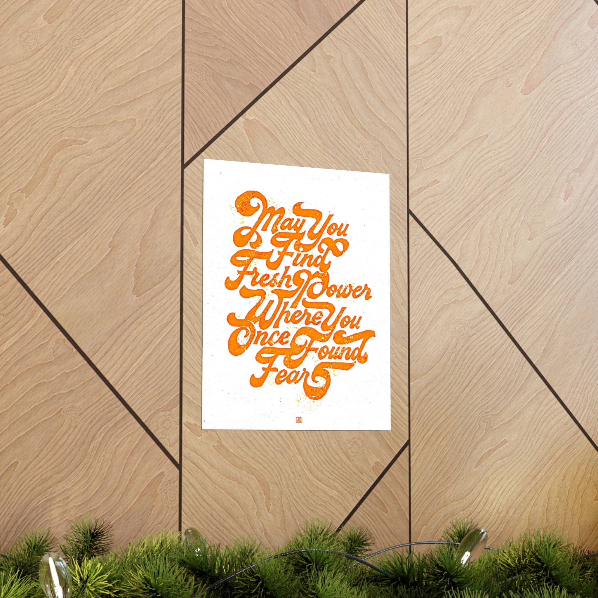 Fresh Power 100 Blessings Print