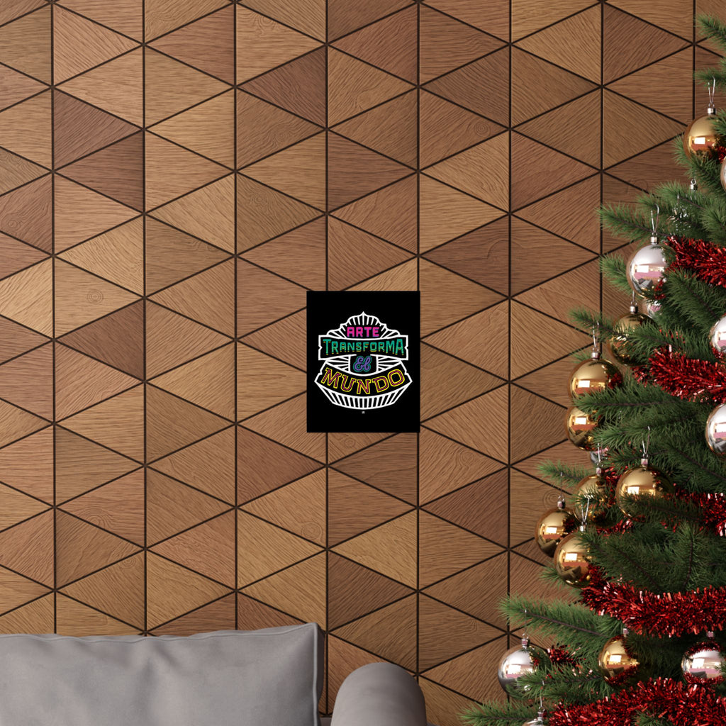 Arte Transforma El Mundo Print