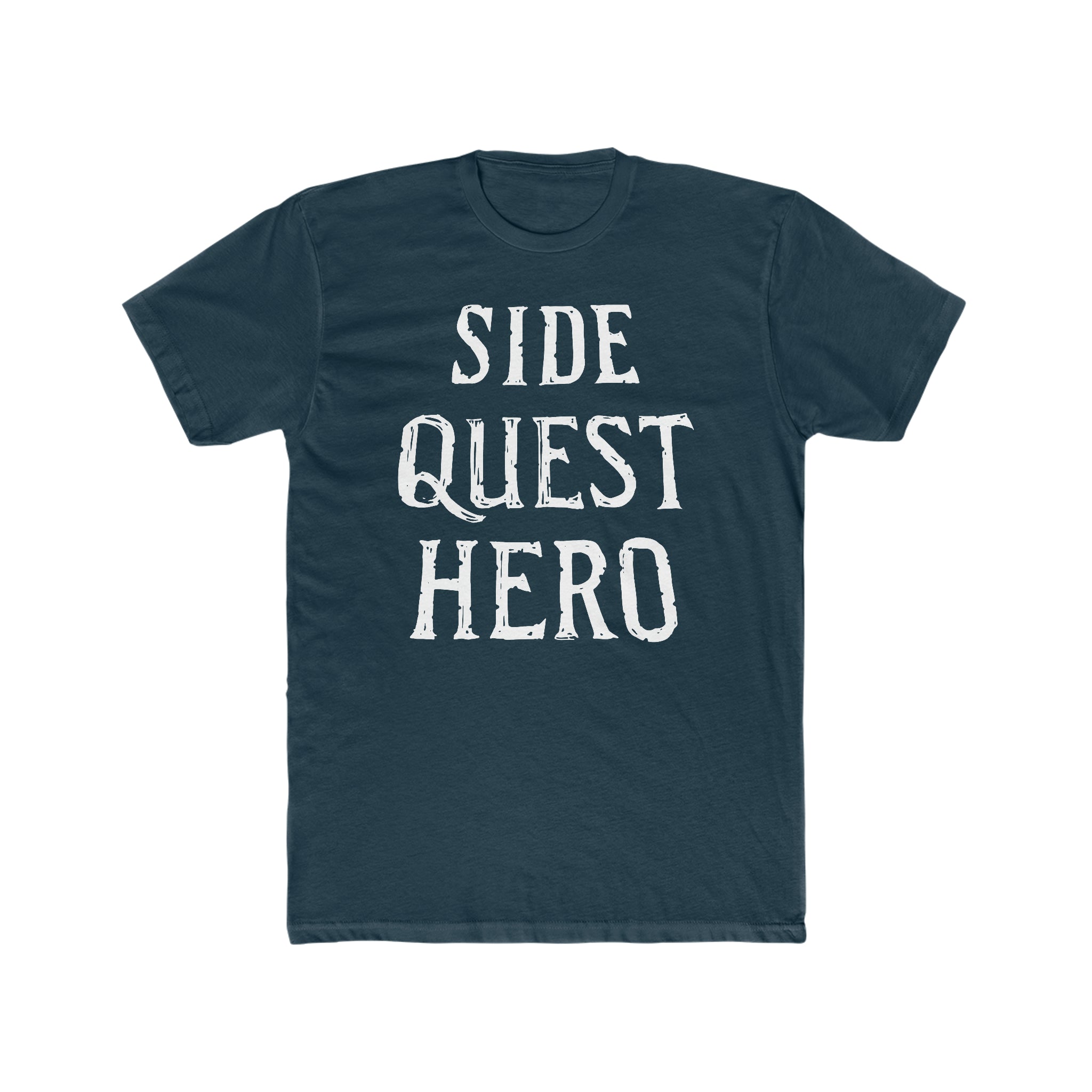 Side Quest Hero — Tabletop Type Tee