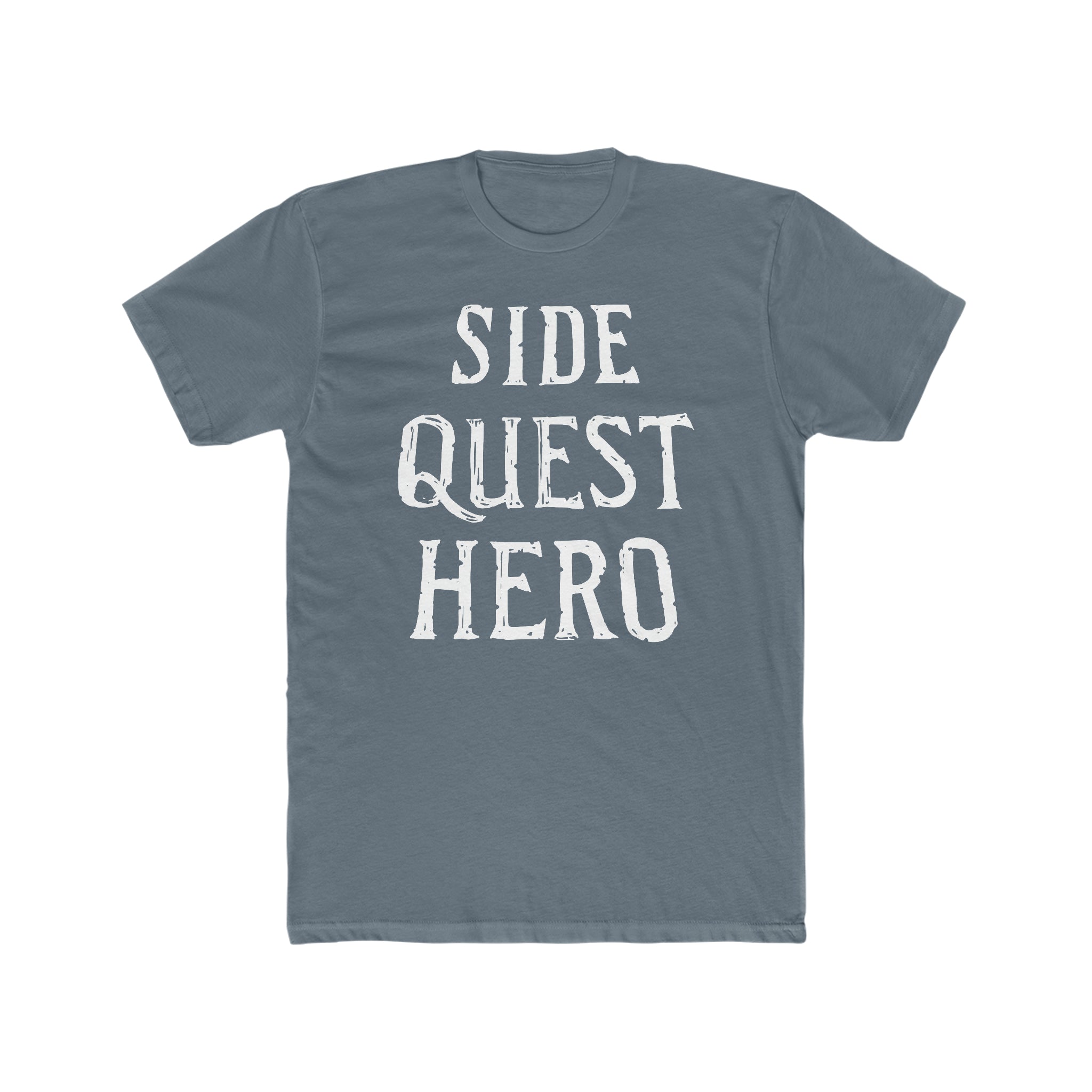 Side Quest Hero — Tabletop Type Tee