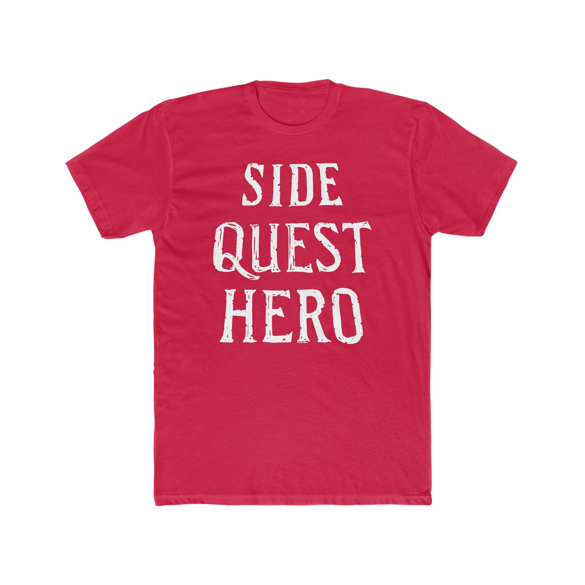 Side Quest Hero — Tabletop Type Tee