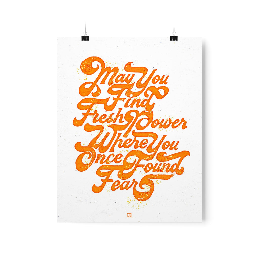 Fresh Power 100 Blessings Print