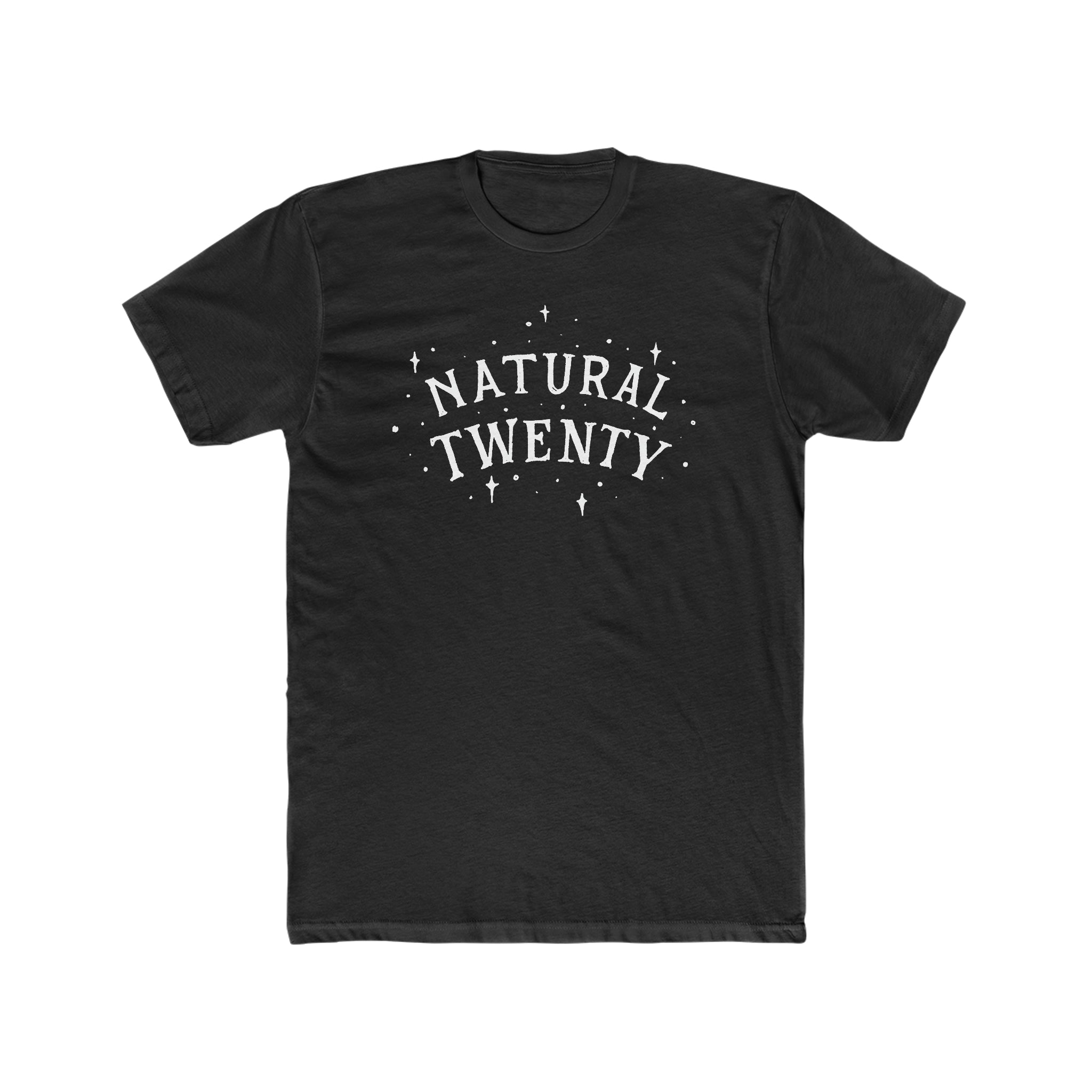 Natural Twenty — Tabletop Type Tee