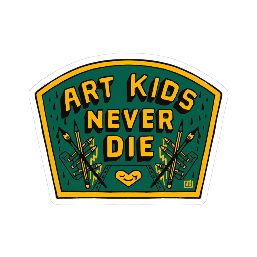 Art Kids Never Die — Factory Sticker Forest