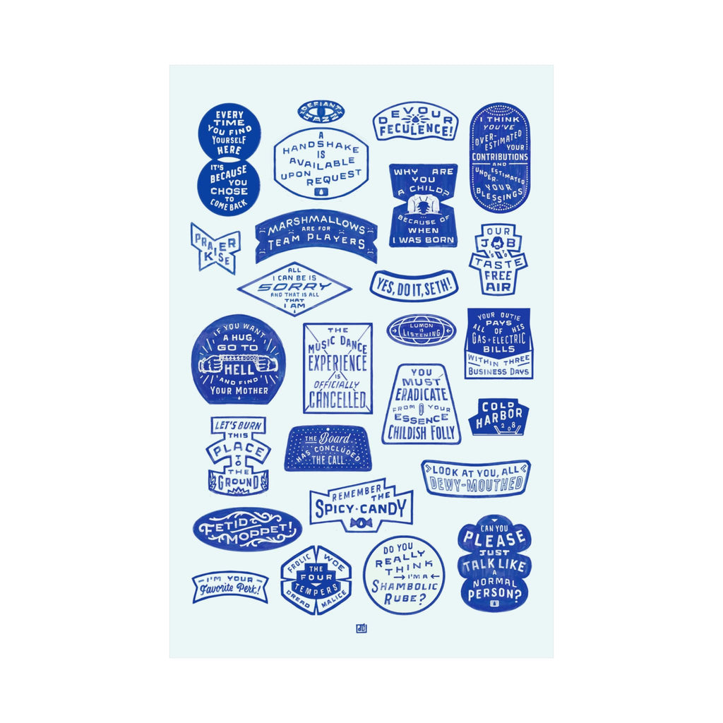 Please Try To Enjoy Each Quote Equally Print