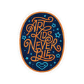 Art Kids Never Die – Flourish Sticker Nightsky
