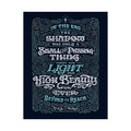 Light and High Beauty — Moonbeam Tolkien Print